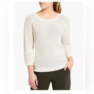 Athleta‎ Seychelles sweater cream xxs